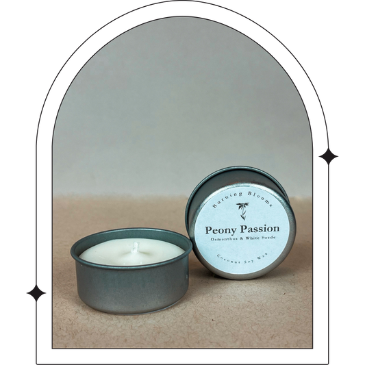 Peony Passion - Golden Nectar & Creamy Suede