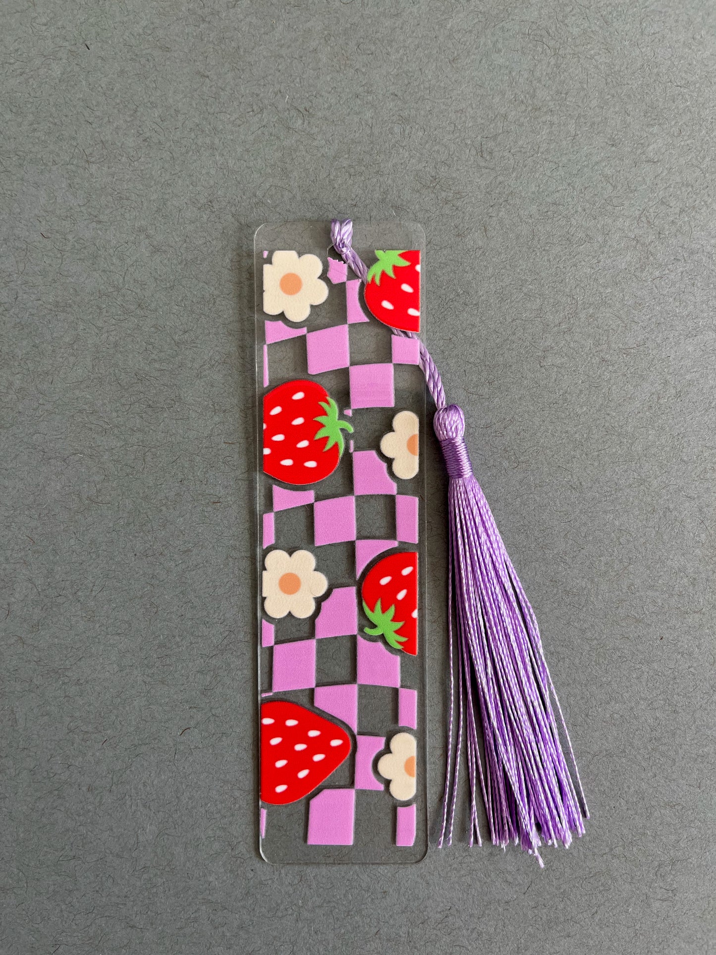 Purple Checkered Strawberry