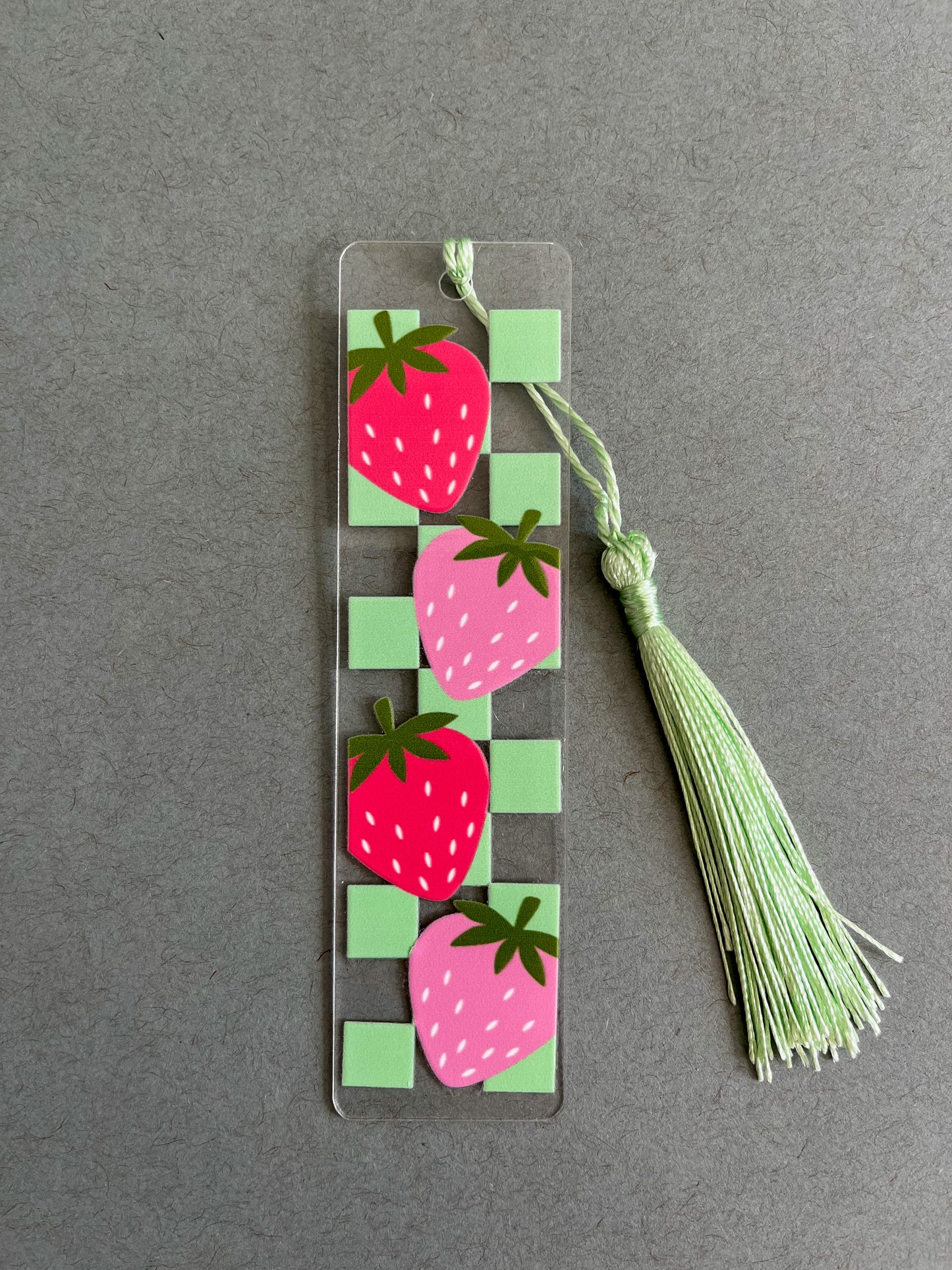 Green Checkered Strawberries